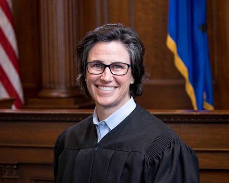 Justice Lidia Stiglich '95 is proud of the judiciary and the lawyers out there 
