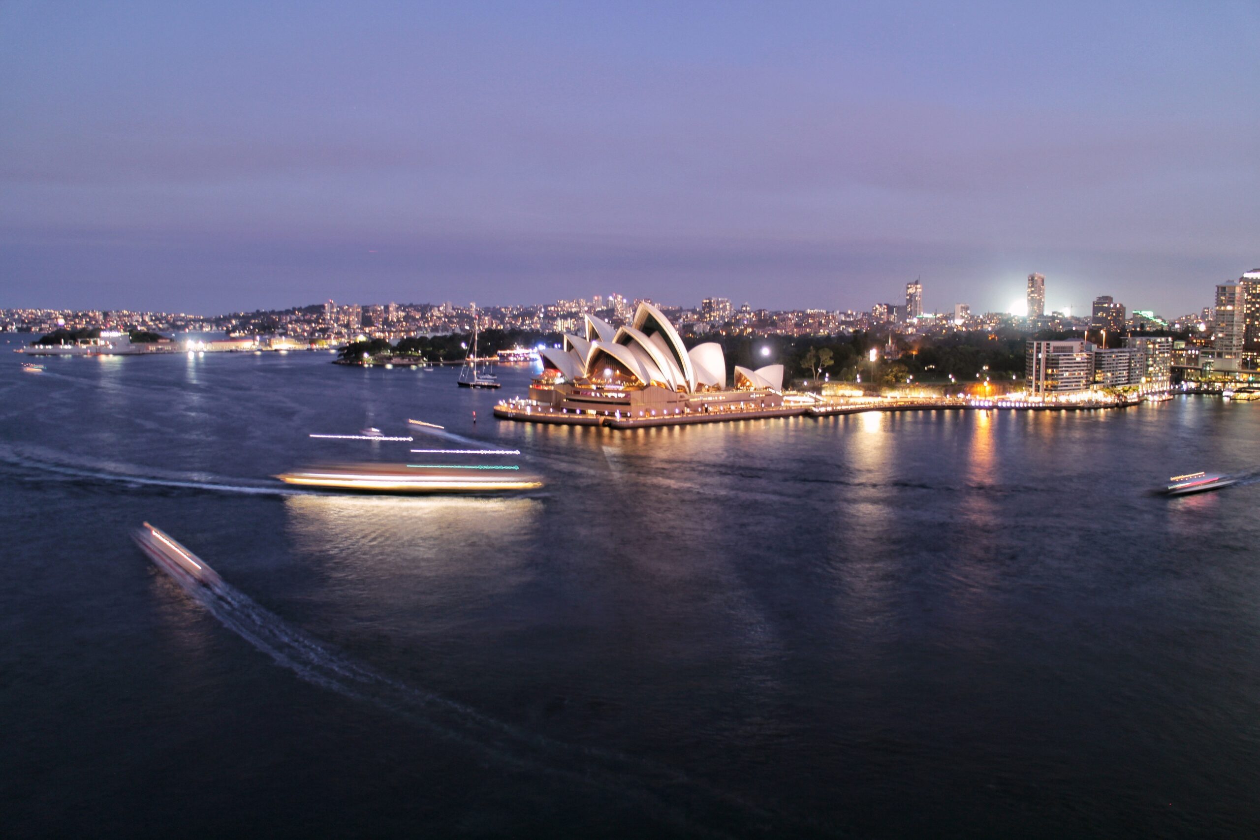 A view of sydney harbor