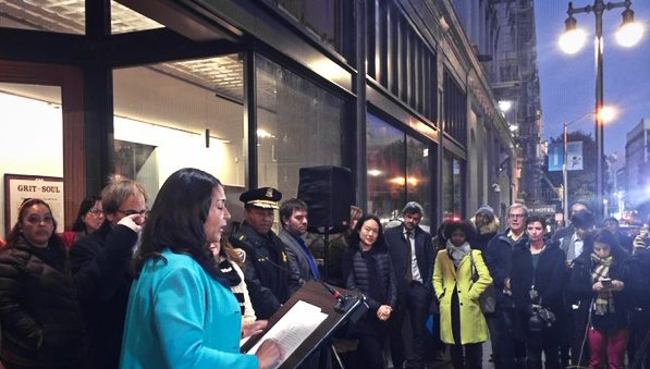 Mayor London Breed speaking