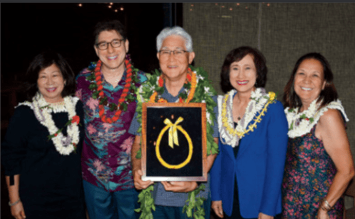 Dean Faigman at Hawaii reception