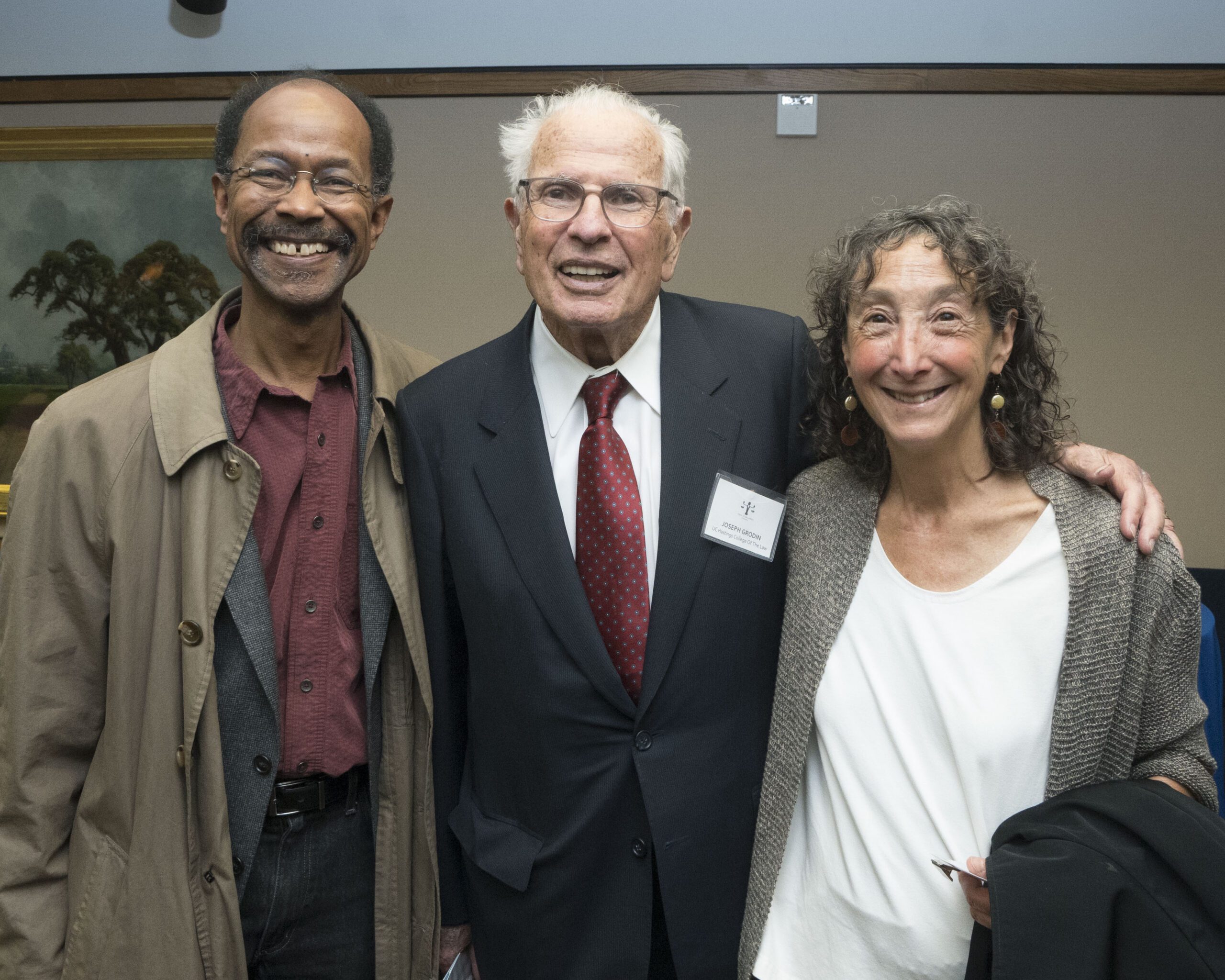 Professor Richard Boswell, Joseph Grodin, Professor Karen Musalo