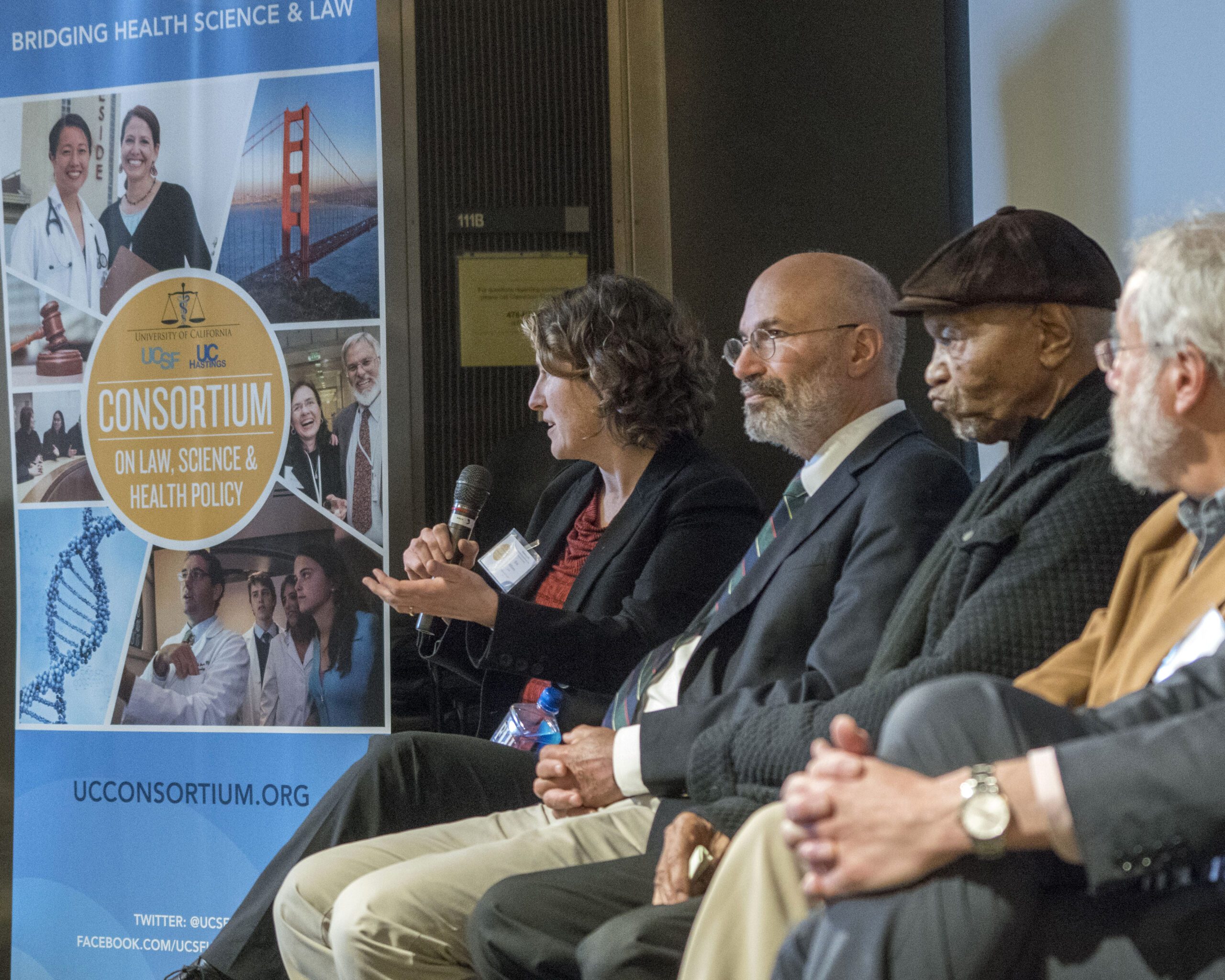 panelists at a uc law ucsf event