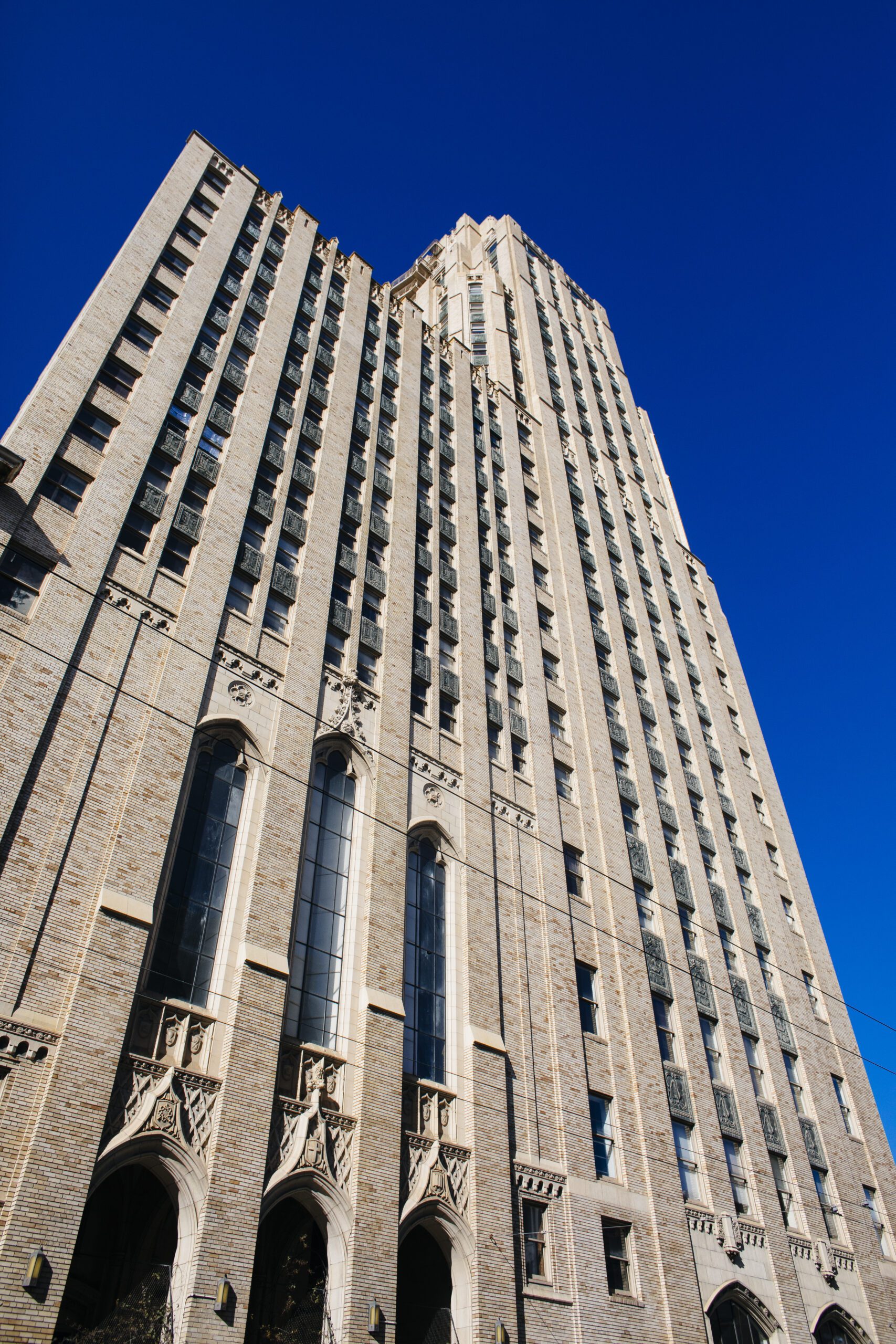 A view of the Tower at 100 McAllister