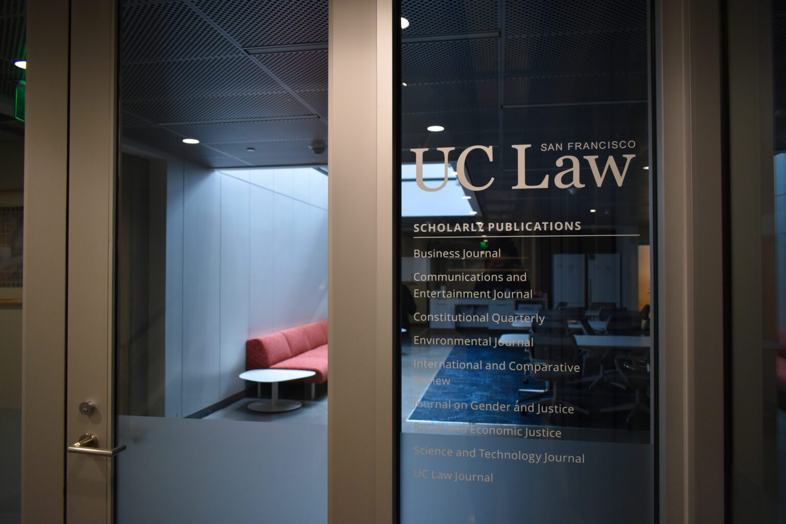 Journals & Law Review UC Law SF College of the Law