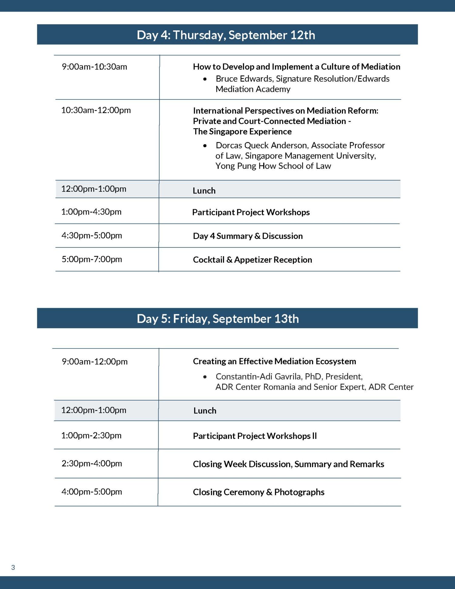 International Mediation Development & Leadership Institute How to