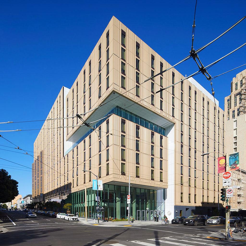 The new 198 McAllister St. building