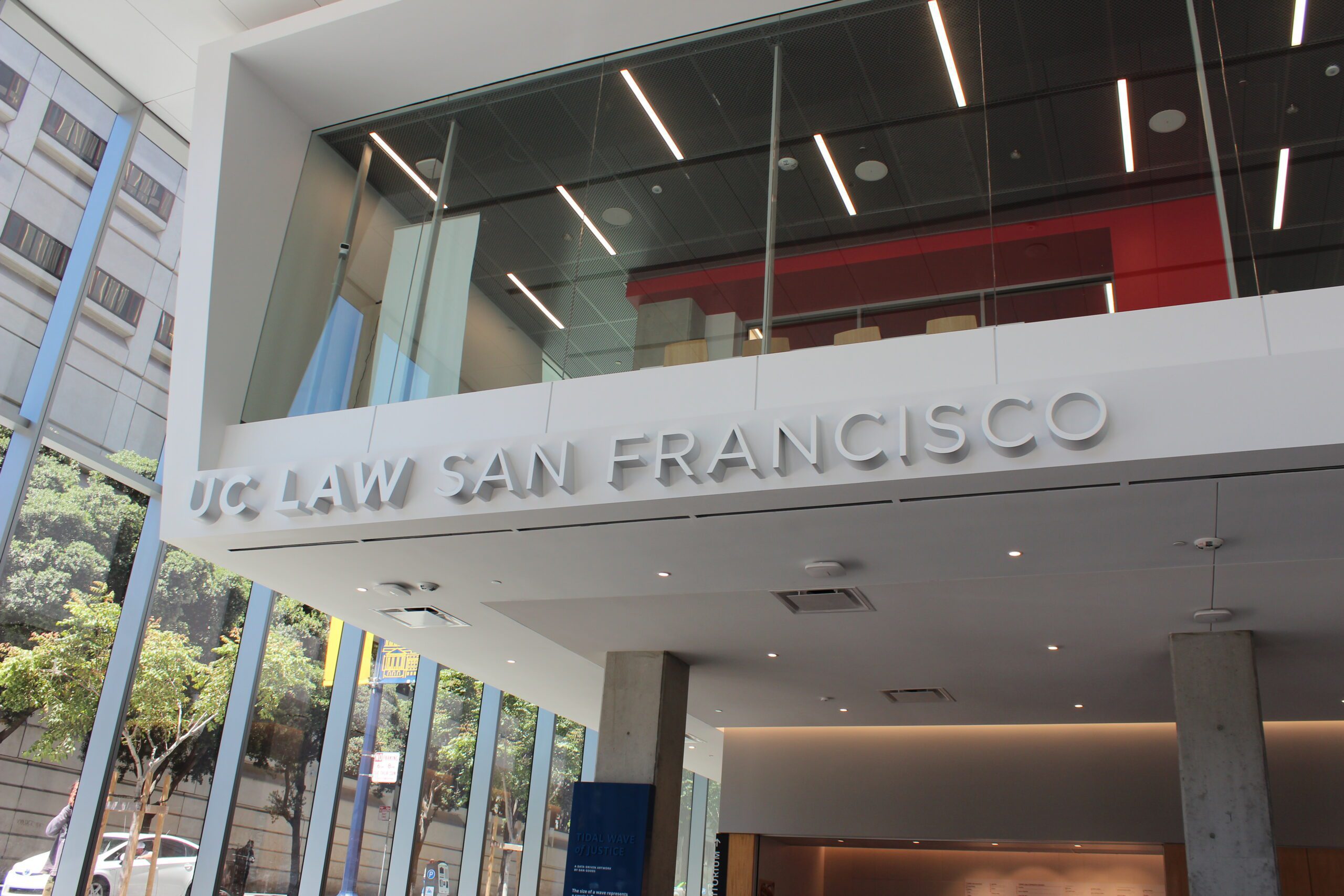 200 and 198 McAllister Street buildings that make up UC Law SF's campus