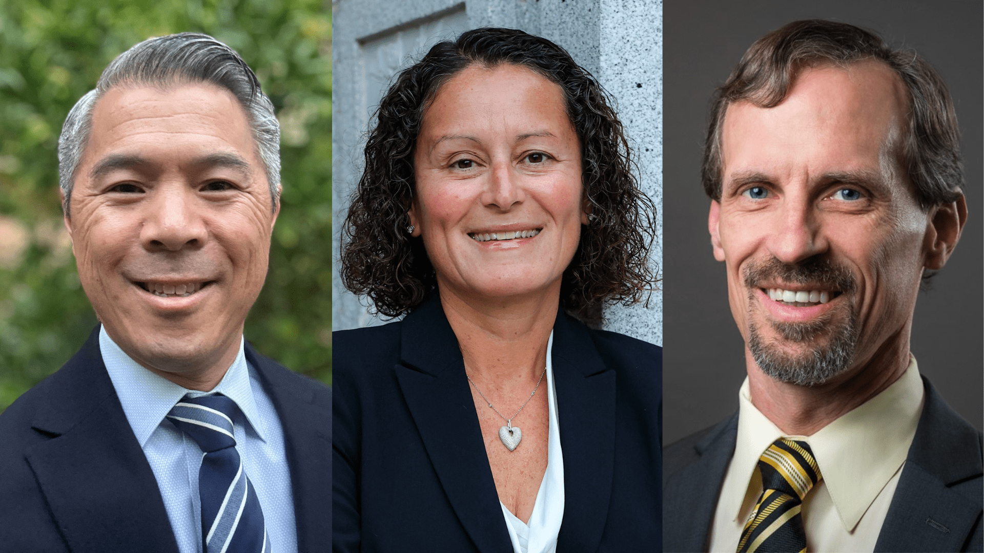 Kevin T. Wong ’01, Sally Espinoza ’04, and Joseph M. Cress '94
