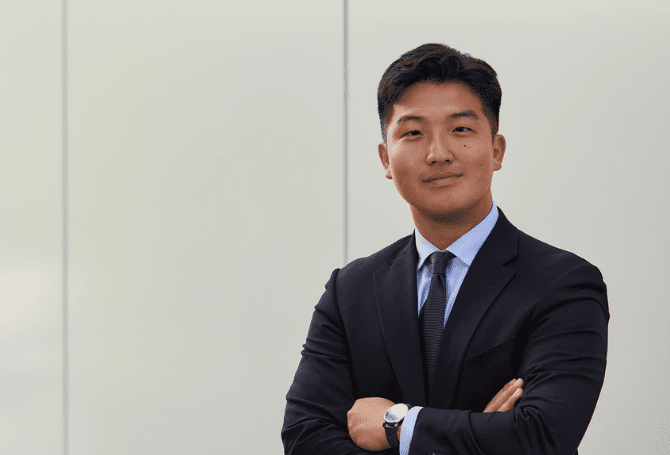 A headshot of Jae Joon Shin ’25.