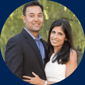 A photo of Shashi Deb and DJ Deb.