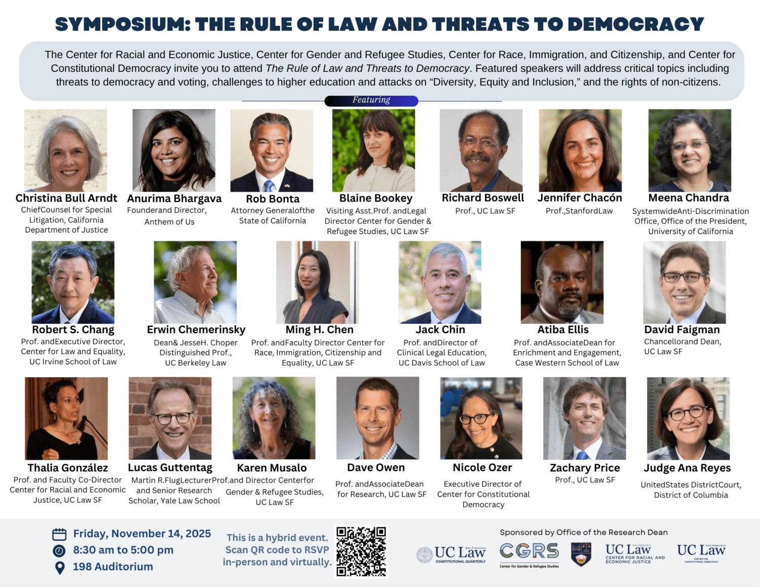 Promotional flyer for event.