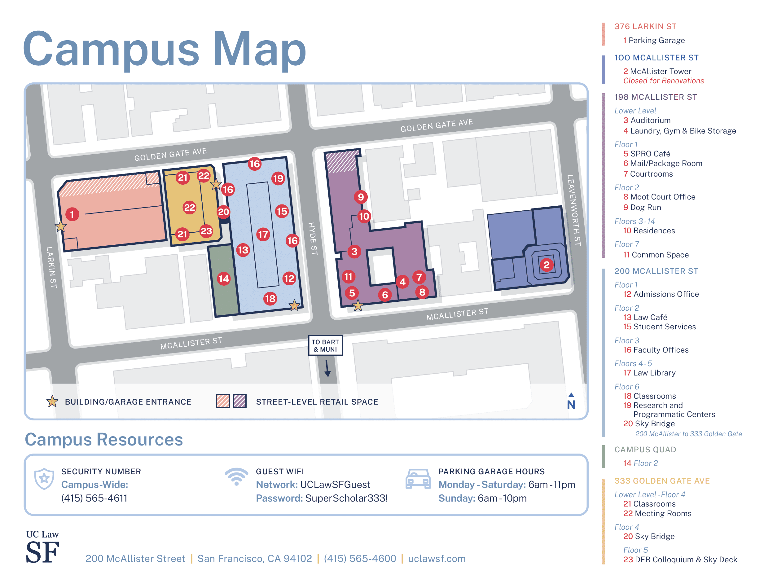 link image for pdf version of UC Law Campus Map