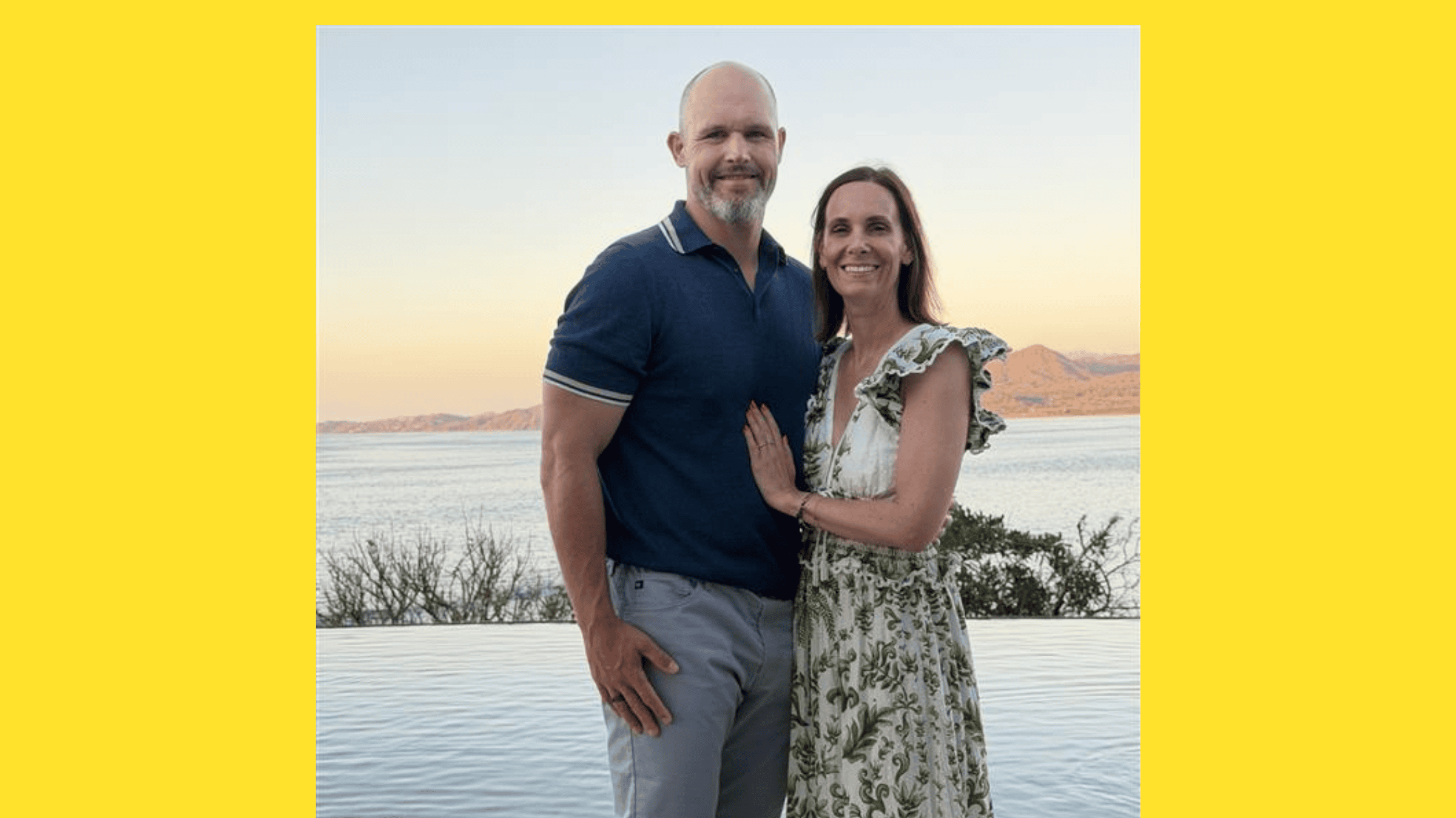 Kristin Sverchek '07 and her husband Tom