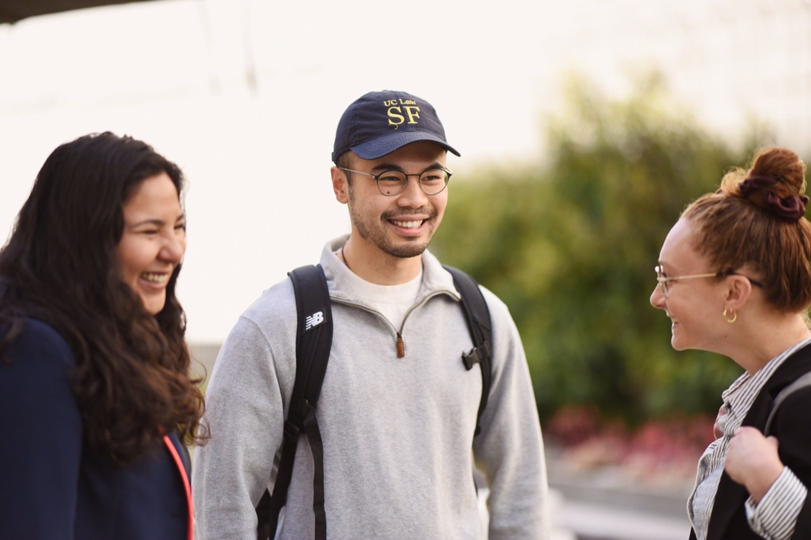A UC Law SF student smiling
